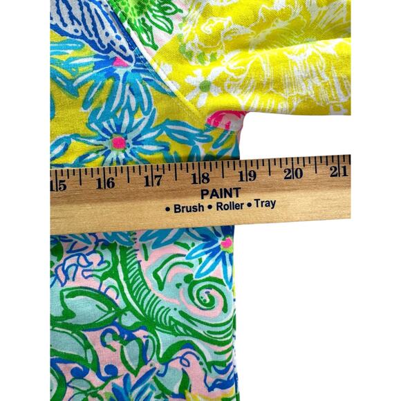 Lilly Pulitzer Skipper Popover UPF 50+ M Multi Cheek to Cheek 1/4 Zip Pullover - Picture 4 of 9